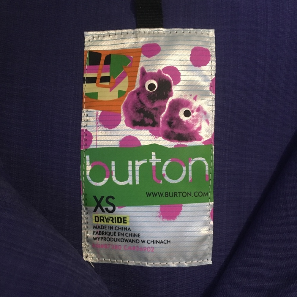 •SOLD• BURTON dryride snowboard pullover jacket - Picture 5 of 7